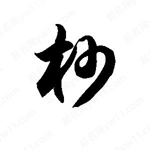 王天喜寫(xiě)的草字杪